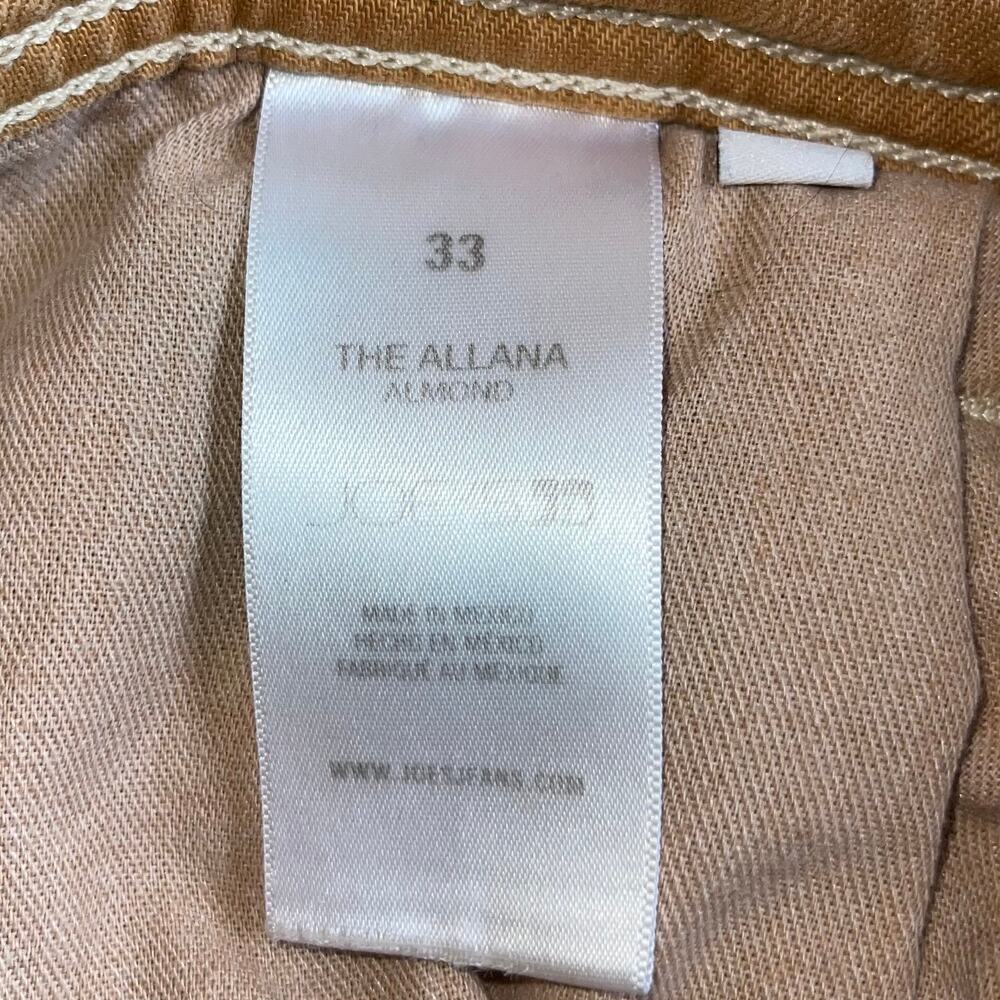 Joe's Jeans The Allana Wide Leg 33 Almond Wash Jeans - Picture 12 of 12